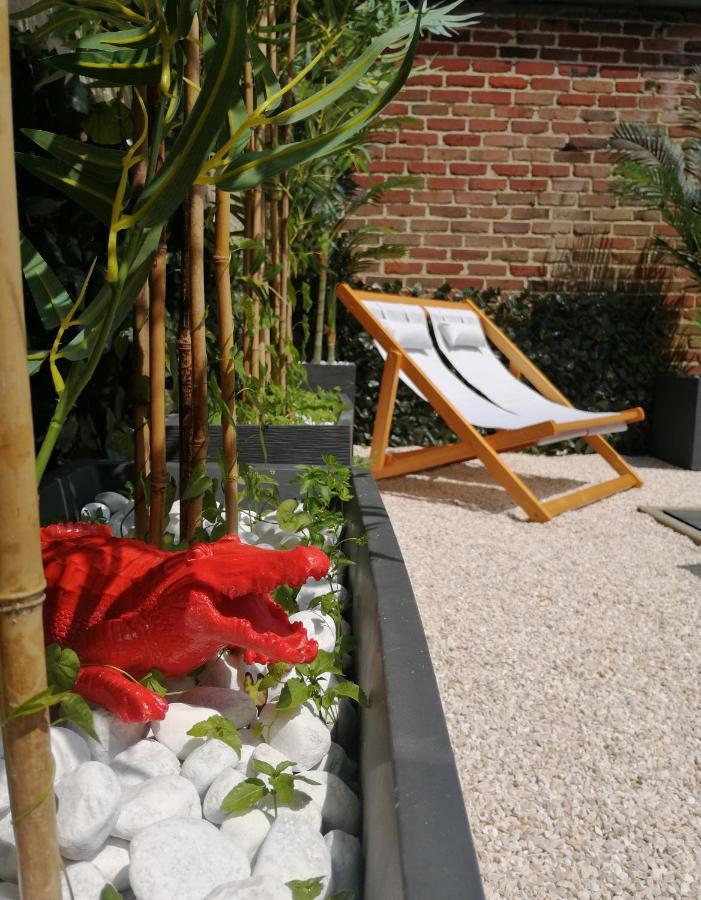 L'Escale Tropicale, Appartement Independant Avec Terrasse Privative 생캉탱 외부 사진