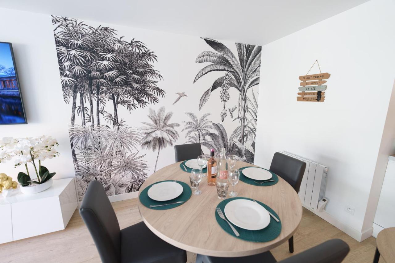 L'Escale Tropicale, Appartement Independant Avec Terrasse Privative 생캉탱 외부 사진