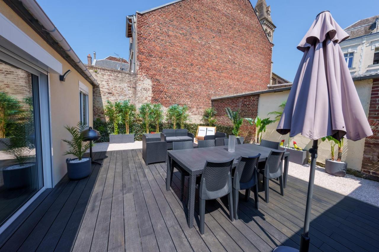L'Escale Tropicale, Appartement Independant Avec Terrasse Privative 생캉탱 외부 사진
