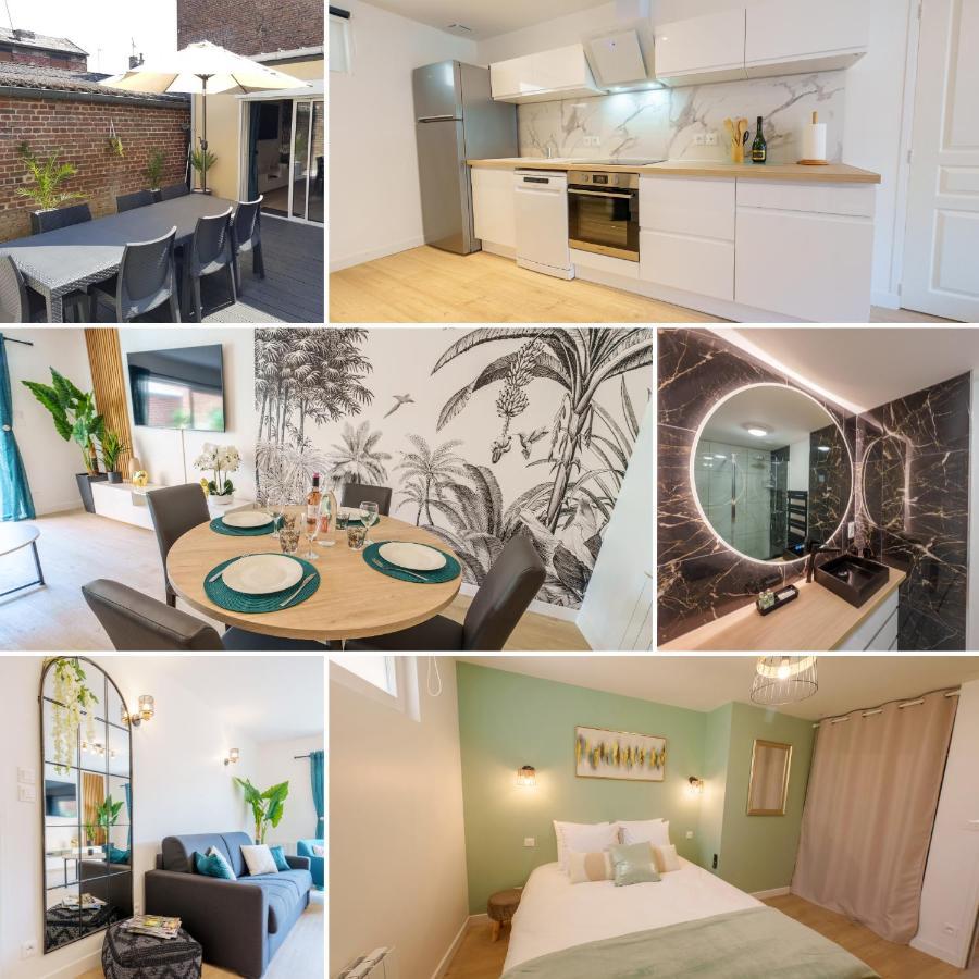 L'Escale Tropicale, Appartement Independant Avec Terrasse Privative 생캉탱 외부 사진