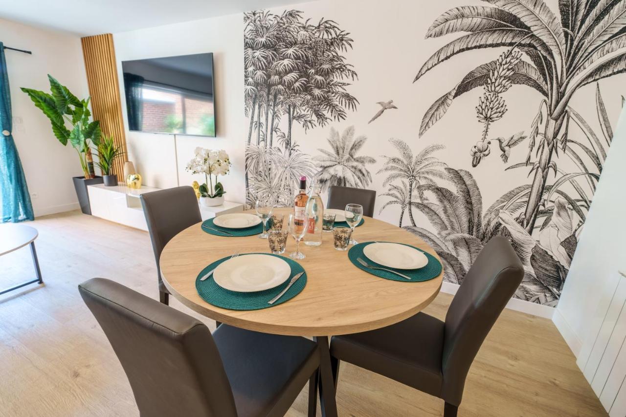 L'Escale Tropicale, Appartement Independant Avec Terrasse Privative 생캉탱 외부 사진